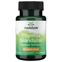 Swanson Raw Thymus Glandular 500 Milligrams 60 Kapsler