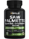 X Gold helse så Palmetto prostata Supplement for menn | Pygeum Bark | Beta sitosterol Supplement | Potent 3X Formel | Urinfunksjon Prostate | DHT Blocker hårvekst | 4 måneders forsyning laget i USA