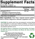 Beste Naturals Astragalus 1000 mg & vitamin K2 (MK7) med D3