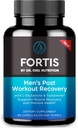 DR. EMIL NUTRITION Fortis Post-Workout Recovery Capsule for menn med L-Glutamine og Sustamine for å støtte muskelgjenvinning og immunhelse, 30 Services