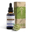 Hemmeligheter av Tribe Artichoke USDA Økologisk | Alkoholfri ekstrakt, høy potens Herbal dråper | laget av 100% sertifisert organiske Artichoke (Cynara scolymus) Tørket Leaf 2 oz
