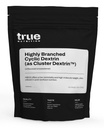 True Nutrition - høygrenet syklisk dextrin - karbohydrat pulver for disponert intra-workout energi, forbedret post-workout muskelgjenvinning - vegan og ikke-GMO - uflavorert 2lb.