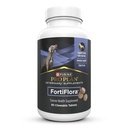 Purina Pro Plan Veterinary Supplements FortiFlora Probiotika for hund Chewable tabletter for Digestive Gut helse og diarrea - 90 ct. Canister