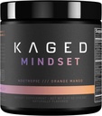 Kaged Nootropic Formula, Mindset, Fokus og Produktivitet Supplement, Stimulant Gratis, Forbedrer minne, Mood, Klarhet, 30 Tjenester