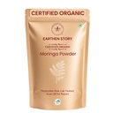 Earthen Story Certified Organic Moringa Powder (200g) | Lab Tested for 270+ Pesticides | Natural Drumstick Leaf Multivitamin for Immunity & Energy | Vegan, Non-GMO Superfood