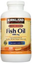 Kirkland Signature Natural Fish Oil Konsentrat med Omega-3 fettsyrer - 400 Softgels (pakke med 2)