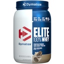 Dymatize Elite 100% Whey Protein pulver, informasjonskapsler og krem, 25 g protein, 5,5 g BCAA, mindre enn 140 kal., Glutenfri, 3g karbohydrat, 2g sukker, 3g fett (25 serveringer)