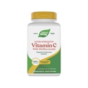 Naturens måte ekstra styrke vitamin C med bioflavonoider, fremmer kollagenproduksjon for sunn hud*, 1g Vitamin C som askorbinsyre per kapsel, 250 vegansk kapsler (pakke May Vary)