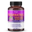 Resveratrol med Grape Seed + Quercetin Berberine + Melk Thistle Kraftig Anti-Aging - USA laget og testet (150-dagers forsyning (pakke med 1))