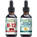 Hvorfor ikke naturlig organiske B12 dråper og flytende marine kollagen med Biotin
