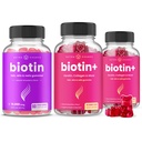 NutraChamps Complete Biotin Bundle for hår, hud og negler. Biotin & Biotin+