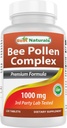Best Naturals Bee Pollen Complex 1000 mg 120 tabletter