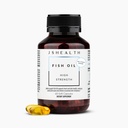 JSHealth høy styrke Omega-3 fiskolje | Wild-Caught, venn av havet sertifisert, 60 kapsler