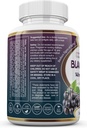 vibraxlabs Svart Currant Olje 1000mg - Hexan gratis – Naturlig antialging antioksidant med høy GLA formel – støtter hår, hud, felles og øye helse – Premium svart currant frøolje Softgel Supplement