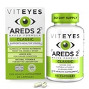 Vitøyer AREDS 2 Øyevitaminer, Klassisk Macular Support, Allergen gratis kapsler, med naturlig vitamin E, vitamin C, sink, kobber, lutein og Zeaxanthin, øye lege pålitelig, produsert i USA, 60 Ct