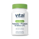 Hyperbiotika Vitalt Næringsstoffer Prebiotiske og probiotiske for kvinner og menn | 60 milliarder CFU | Pre og Probiotika støtter dialysiv helse, diarre, gass og blooting* 30 Vegankapsler