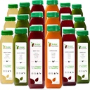 5 dagers juice rensing av rå fonten, alle naturlige rå detox rensing, juice for kroppshvile, kalde presset juice raskt, flott måte å hoppe i gang en sunn diett, 30 flasker 12oz, 5 ginger Shots
