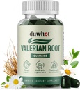 Valerian rot gummy, organisk Valerian rot for søvn og stress relief, forbedret med kamille blomst for voksne, barn-vennlig, Apple Flavor, 60 greve