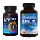 BioEmblem Antarktis krill olje Supplement gurkemeie curcumin med klinisk studert TurmiPure