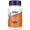 NÅ Mattilskudd, 7-Keto (DHEA Acetate-7-one) 100 mg, Vektkontroll*, 60 Veg Kapsler
