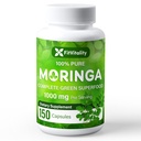 Moringa Kapsler | 150 Kapsler | Moringa Oleifera | 10 000mg | 100% ren og naturlig | Ikke-GMO og Glutenfri kosttilskudd | Komplett Grønn Superfood | Moringa Leaf ekstrakt pulver
