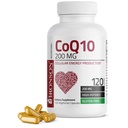 Bronson CoQ10 200 MG høy styrke Cellular Energy produksjon, 120 vegetariske kapsler