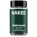 Nøgne menns multi-daglige multivitamin for menn - A, C, E, Selenium, sink, frukt og supergrønne ekstrakter og mer for å øke immunstøtte – Glutenfri og vegetariske daglige vitaminer – 60 kapsler