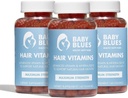 Baby Blues Postpartum Hårtap vitaminer - Full hårsyklus pakke - med Biotin, kollagen, og folat