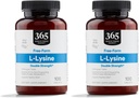 Hele matmarkedet, L-Lysine dobbelt styrke, 100 ct (pakke med 2)