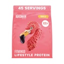 BIRDMAN Fitmingo Vegansk Protein pulver med inositol, Collagen Boosters, Hyaluronsyre og vitaminer | Lav karbohydrat, mørkefri, lav kalori | 23g Plante Basert Blåbær Protein pulver med Myo-Inositol