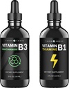Flytende vitamin B3 + flytende vitamin B1-2oz 60 ml per flaske