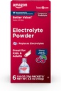 Basic Care elektrolytt pulver pakker for barn og voksne, Cherry Flavor, 6 tall (pakke med 1)