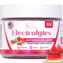 Zero Sukker - Watermelon Candy Electrolytes pulver - Forfriskende Hydration - Koffeinfri energi med alle naturlige ingredienser - Vegan, Keto og Paleo - Sugar Free Electrolytes Drink Mix - 30 Services