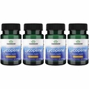 Swanson Lycopen - naturlige kosttilskudd som fremmer prostata helse, hjerte helse, og støtter blodtrykk innenfor normalområdet - Mens helse supplement - (60 Softgels) 4 pakke