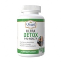 Ultra Detox Pro Helse - Detox Cleanse Supplement - Pensum Relief & Body Detox piller med Psyllium Husks, Apple Pectin pulver & Glucomannan pulver - Fiber Supplement - 90 Kapsler