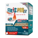 LABO Nutrition FlexC PRO EX, Full Spectrum Collagen, Type I, III, V & X, Peptan Collagen, Eggshell Membran, Vannløselig Silica & Curcumin C3 Redukt, for hår, hud, negler, ledd, bein, muskler
