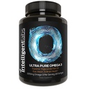 Intelligent Labs Triglyserid Omega 3 | 2250mg per 3-kapsle servering | Burpless Fish Oil Capsules | 120 Softgels per flaske
