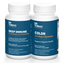 Dr. Tobias Digestive Kickstarter Bundle med Colon 14 dagers rensing og dyp immunprobiotika og prebiotika