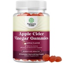 Apple Cider Vinegar Gummies med mor - Cleanse & Detox ACV Gummies for Vekttap, Gut helse, Bloating, Metabolisme og energi støtte - ACV med mor med B12 vitamin, B6 & Pomegranat - 60 Ct