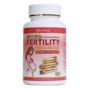 Fertilitetstabletter for kvinner, kvinnelige prenatal vitamintilskudd, støtte ovulering og begrep, 60 tabletter