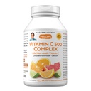 ANDREW LESSMAN Vitamin C 500 Complex 360 Kapsler - Ikke-Acidic Vitamin C Plus Citrus Bioflavonoider for immunsystem og anti-Oxidant støtte, Ingen mage Upset, liten lett å svelge kapsler