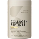 Idrettsforskning Collage Peptider - Hydrolysert Type 1 & 3 Collage Powder Protein Supplement for sunn hud, negler, og joints - lett å blande vitale næringsstoffer og proteiner, kollagen for kvinner og menn