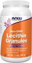 NU Mattilskudd, Lecithin Granules med naturlig forekommende Fosfatidylkolin og andre fosfatider, 2-pund