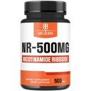 NAD+ Supplement med Nikotinamid Riboside 500mg - Cellulær energi og reparasjon, sunn aldring, velvære - 90 kapsler - 3 måneders forsyning