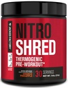 Jacked Factory NITROSURGE Shred Pre Workout Supplement - energiforsterkning, øyeblikkelig styrke gevinster, Sharp Focus, kraftige pumper - Nitric Oxid Booster & PreWorkout pulver - 30Sv, Orange Pineapple