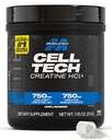 MuscleTech Cell-Tech Creator Kreatin HCl pulver, Post Workout Muscle Builder for menn og kvinner, Kreatinhydrochlorid + Free-Acid, Unflavored (120 Serveringer), 7,45 oz