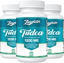 TUDCA Supplement 1200mg - 180 Veggie Capsules, kraftig TUDCA Bile Salts Supplements for Liver, Digestion