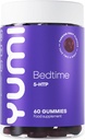 Premium 5-HTP Bedtime Gummies - 100mg Per Serving | Ikke-GMO, Glutenfri, Vegansk-vennlig | Passion Frukt Flavor | 60 Gummies