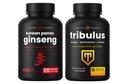 NutraChamps koreanske Ginseng Capsules og Tribulus Capsules 2 Pack Bundle