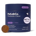 PetLab Co. Probiotika for hunder, støtte Gut Helse, Av og til diarrea, Digestive Helse og sesongallergier - Pork Flavor - 30 Soft Chews - Emballasje May Vary
